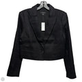 Cropped Blazer By Ann Taylor In Black, Size: 4