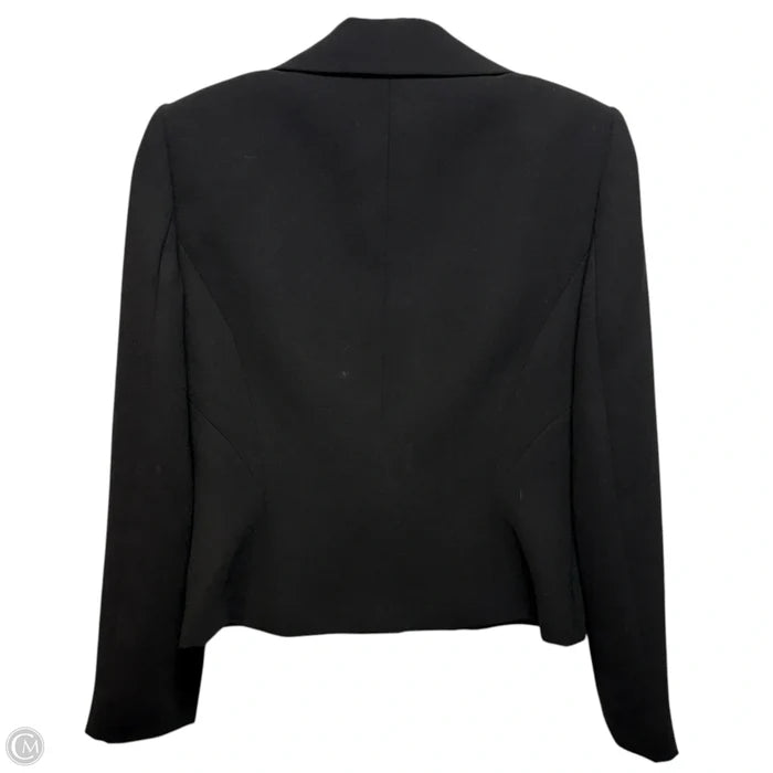 Cropped Blazer By Liz Claiborne In Black, Size: 4