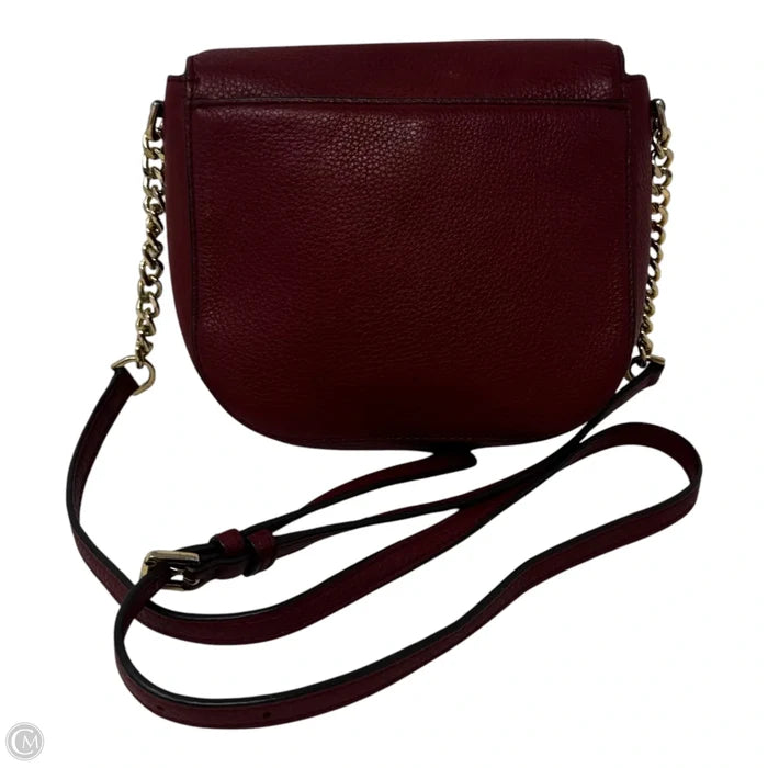 Crossbody Leather By Michael By Michael Kors, Size: Medium