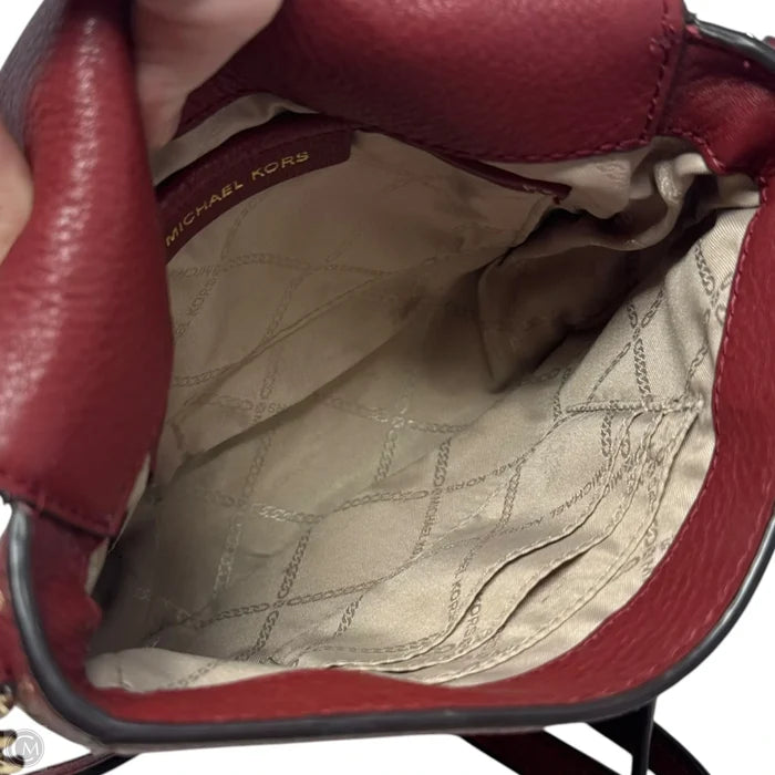 Crossbody Leather By Michael By Michael Kors, Size: Medium