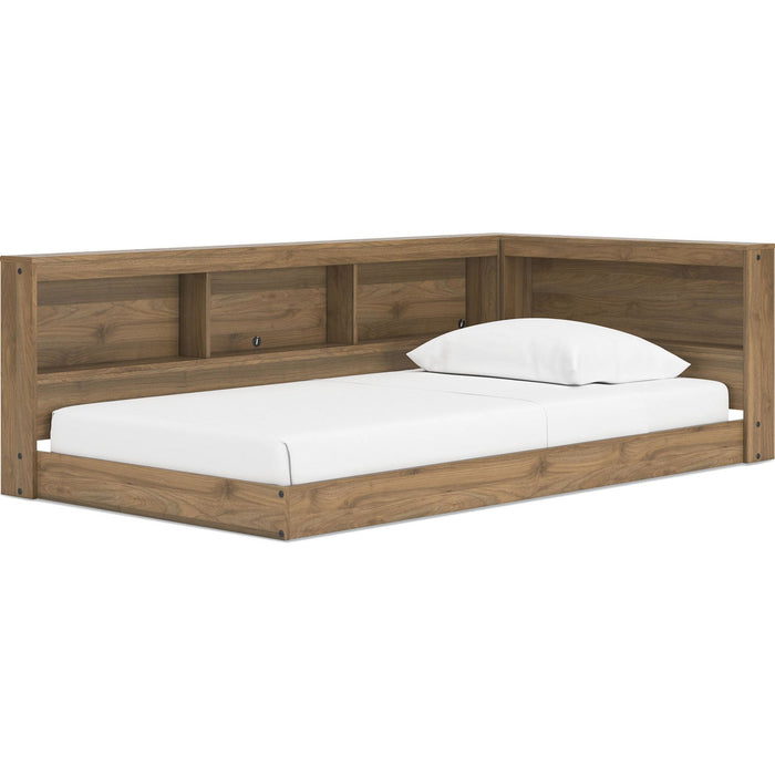 Deanlow Bookcase Storage Bed