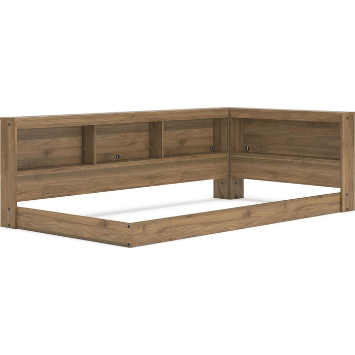 Deanlow Bookcase Storage Bed