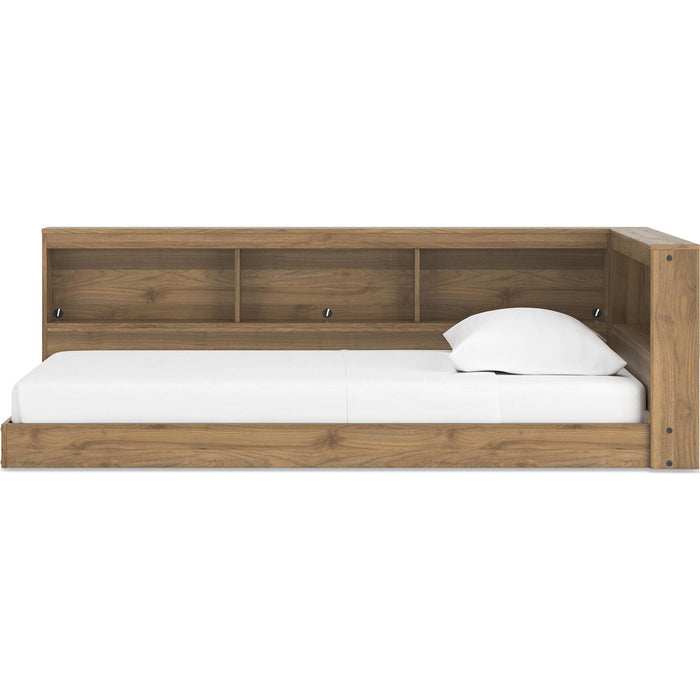 Deanlow Bookcase Storage Bed
