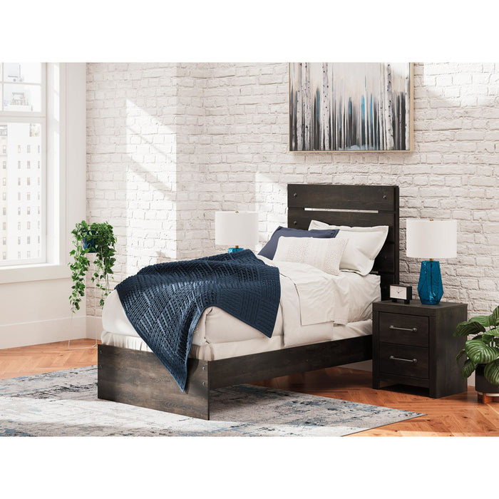 Delmorta Twin Panel Bed
