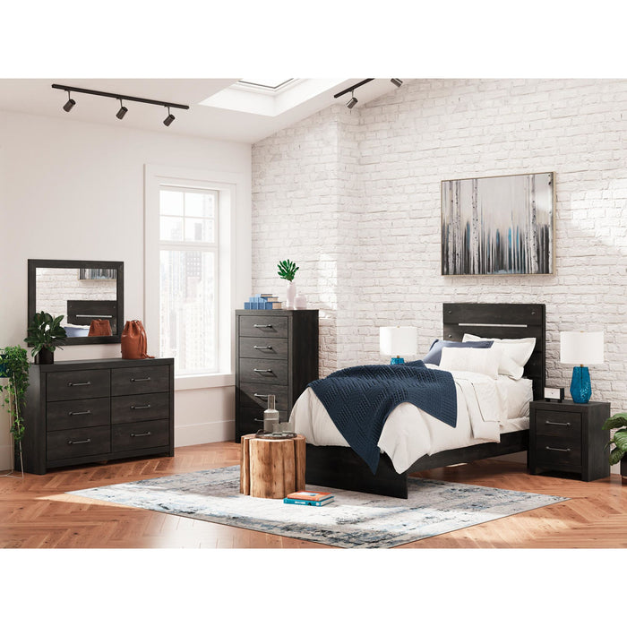 Delmorta Twin Panel Bed