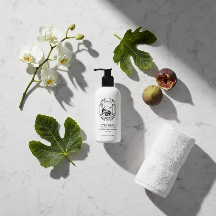 Flat Lay with Fig