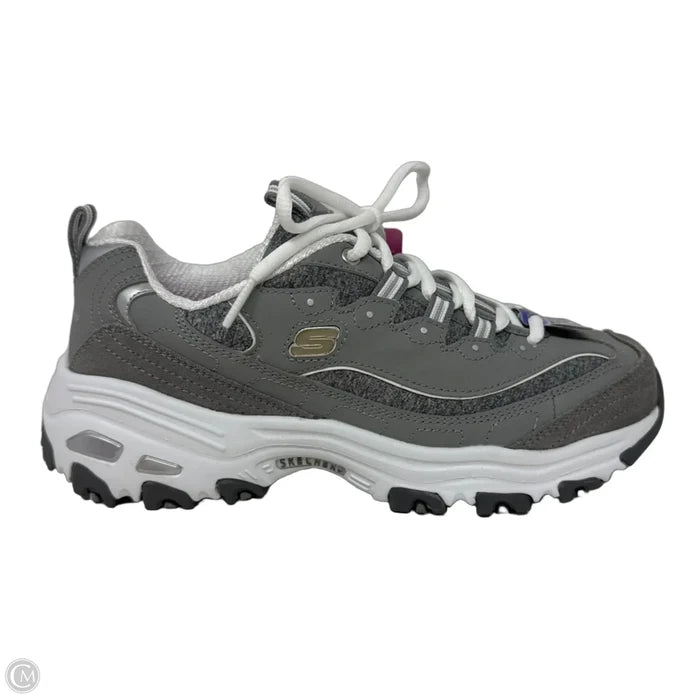 D’Lites Shoes Athletic By Skechers In Grey, Size: 7.5