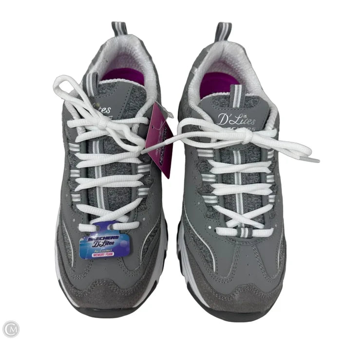D’Lites Shoes Athletic By Skechers In Grey, Size: 7.5
