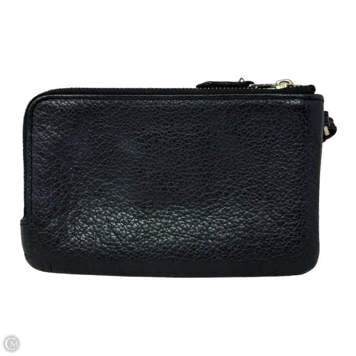 Double Corner Zip Wristlet Designer By Coach, Size: Medium