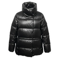 Down Puffer Jacket By Lands End In Black, Size: S