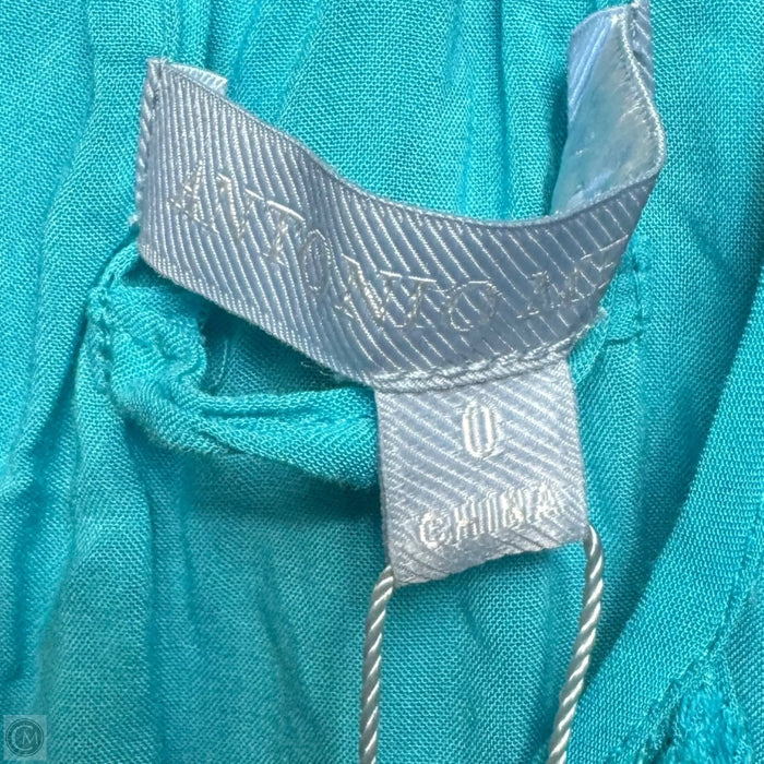 Dress Casual Maxi By Antonio Melani In Teal, Size: 0