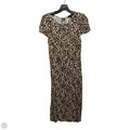 Dress Casual Maxi By Banana Republic In Animal Print, Size: M