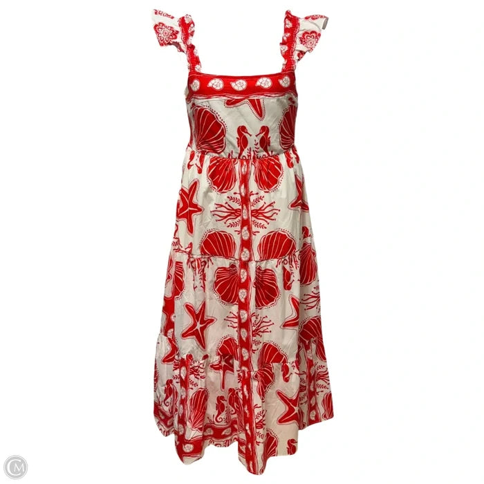 Dress Casual Maxi By Moon River In Tropical Print, Size: L
