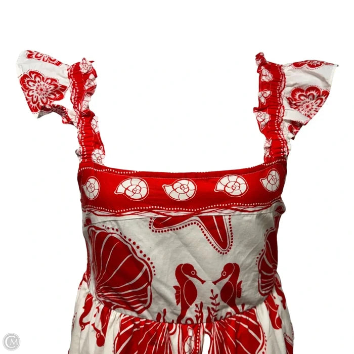 Dress Casual Maxi By Moon River In Tropical Print, Size: L