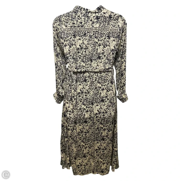 Dress Casual Maxi By Smith & Soul In Black & Cream, Size: Xl