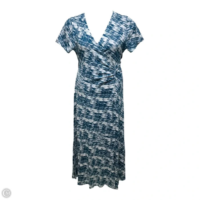 Dress Casual Maxi By Soft Surroundings In Teal, Size: L