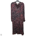 Dress Casual Midi By Cloth & Stone In Maroon, Size: L