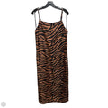Dress Casual Midi By Gianni Bini In Zebra Print, Size: L