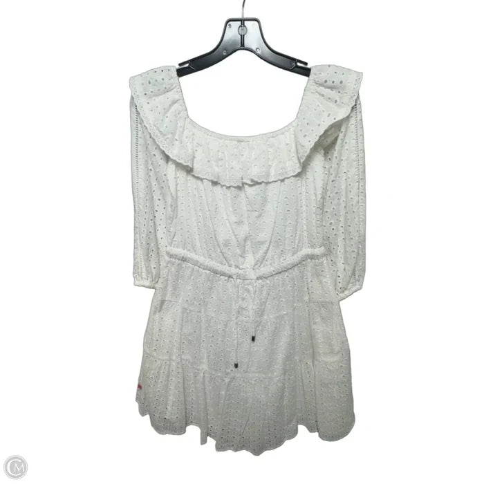 Dress Casual Short By LDT In White, Size: 4