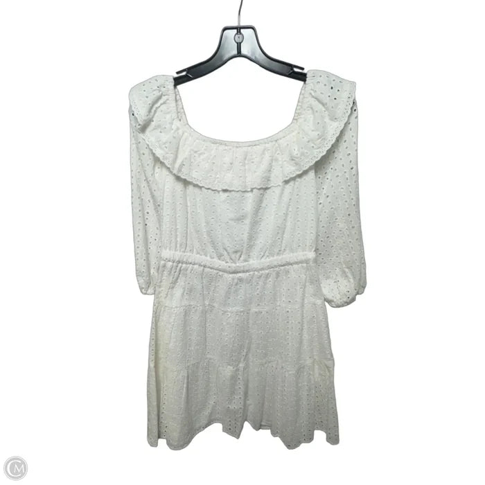 Dress Casual Short By LDT In White, Size: 4
