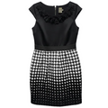 Dress Casual Short By Taylor In Black & White, Size: 10