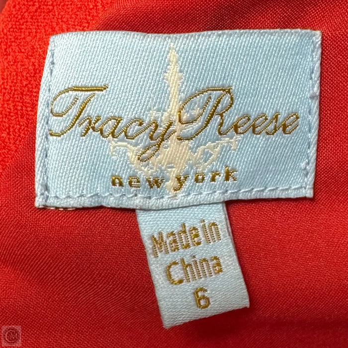 Dress Casual Short By Tracy Reese In Orange, Size: 6