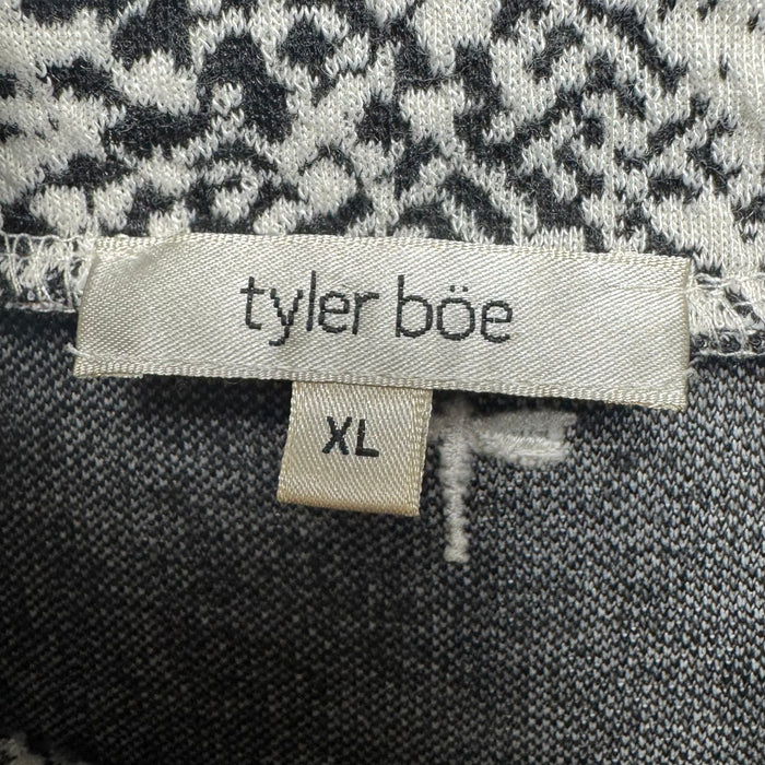 Dress Casual Short By Tyler Boe In Black & White, Size: Xl