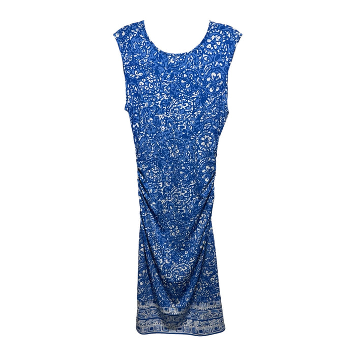 Dress Designer By Lilly Pulitzer In Blue & White, Size: S