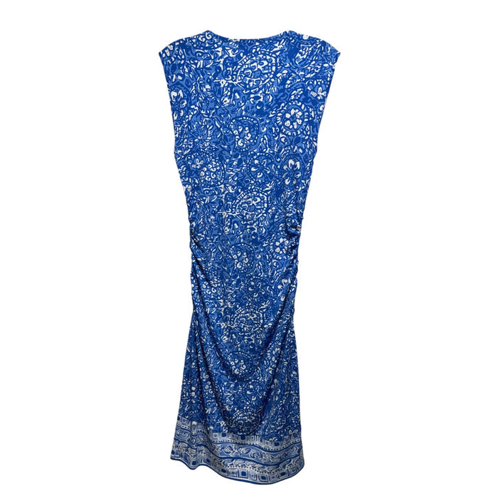 Dress Designer By Lilly Pulitzer In Blue & White, Size: S