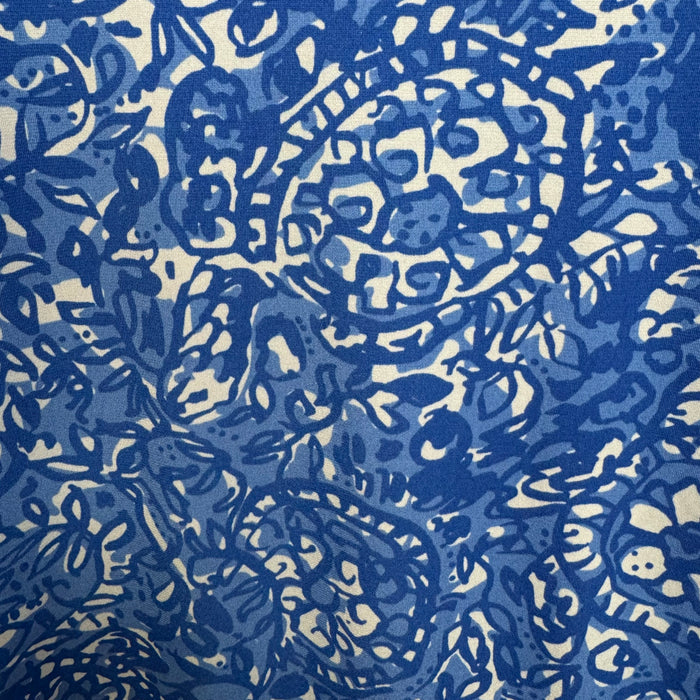 Dress Designer By Lilly Pulitzer In Blue & White, Size: S