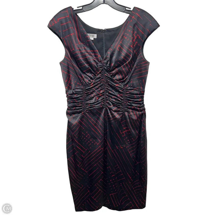 Dress Party Midi By Kay Unger In Striped Pattern, Size: 10