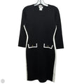 Dress Sweater By Dkny In Black & White, Size: S
