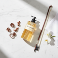 Flat Lay with Wood