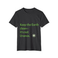 Eco-Friendly T-Shirt - "Keep the Earth Clean" Statement Tee - EcoStuff