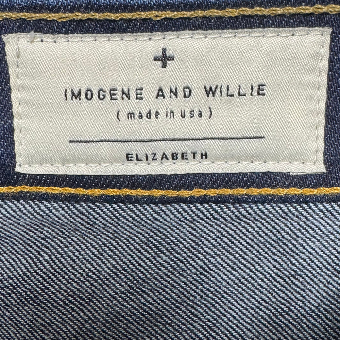 Elizabeth Skinny Jeans By Imogene And Willie In Rinsed Indigo Denim, Size: 8/29