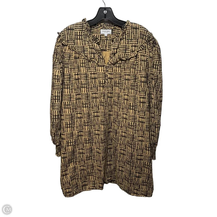 Ella Dress By Olivia James In Tribal Black & Brown, Size: L