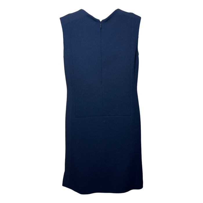 Embroidered Sophia Shift Dress Designer By Tory Burch In Navy, Size: 0