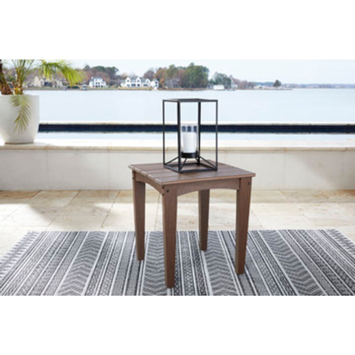 Emmeline Outdoor Square End Table