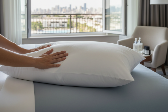 Dream Surrender hotel pillow for back sleepers