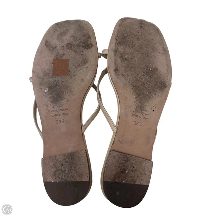 Etoile Flat Sandals By Elleme In Beige, Size: 6.5 (36.5)