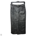 Faux Leather Skirt Maxi By We The Free In Grey, Size: 2