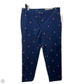 Flamingo Relaxed Chino Pants By Talbots In Navy, Size: 6p
