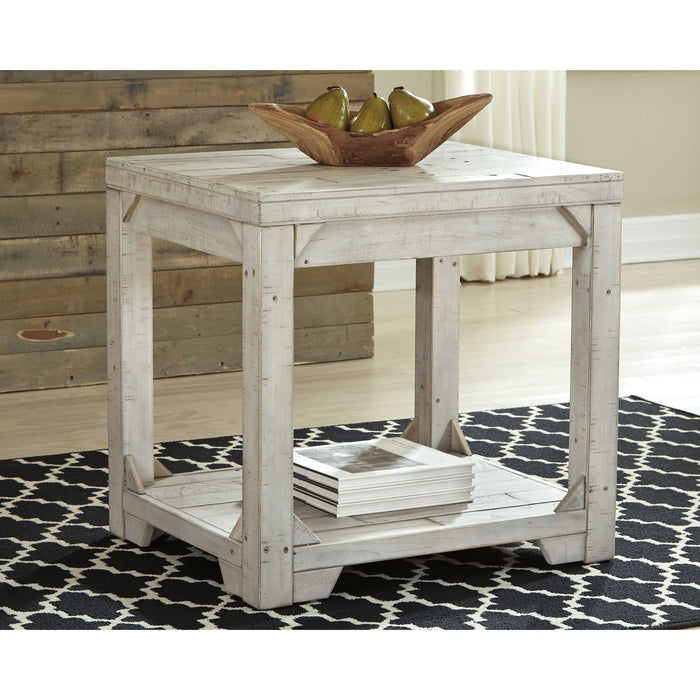 Fregine Rectangle End Table