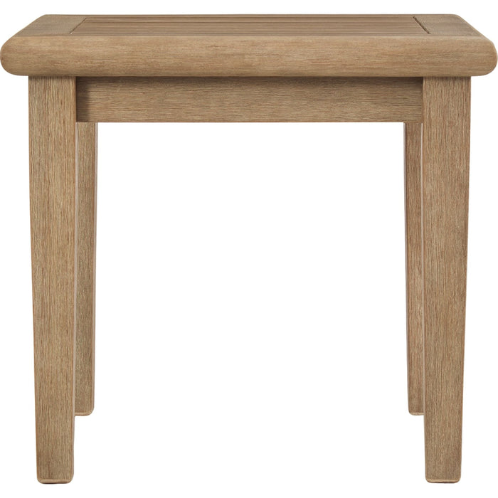 Gerianne Outdoor Square End Table