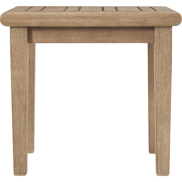 Gerianne Outdoor Square End Table