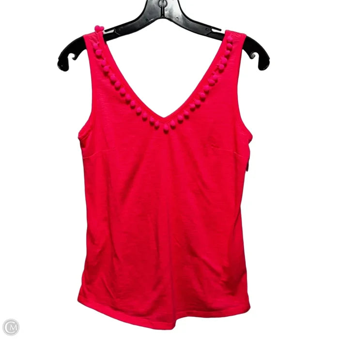 Gigi Top Sleeveless Designer By Lilly Pulitzer In Pink, Size: XS