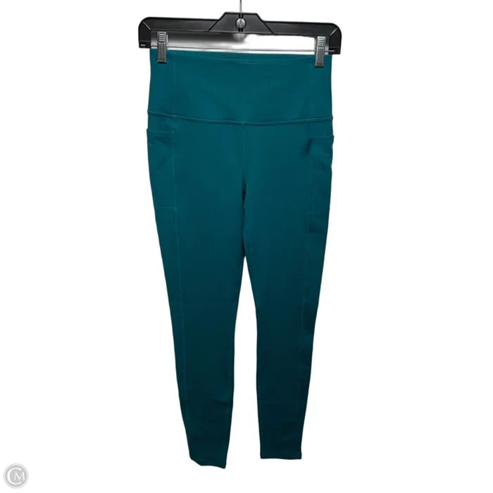 Goflex High waisted Athletic Leggings By Skechers In Teal, Size: S