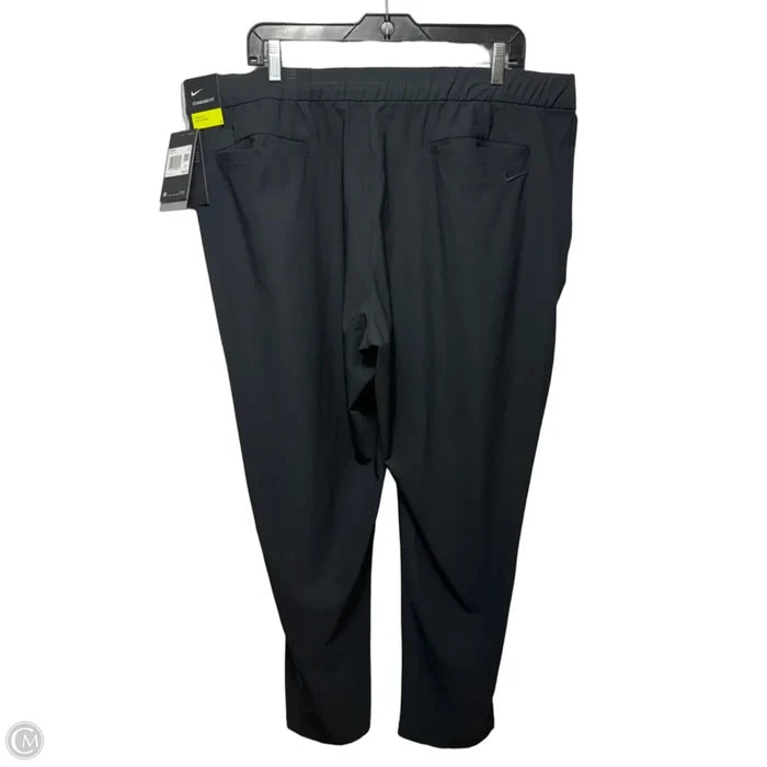 Golf Athletic Pants By Nike Apparel In Black, Size: Xxl