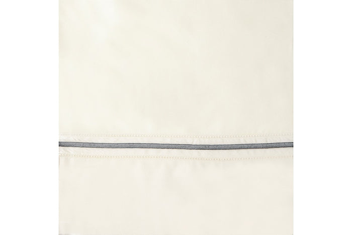 Duvet Cover (Queen) / Ivory and Lead Grey