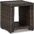Grasson Lane Outdoor Square End Table